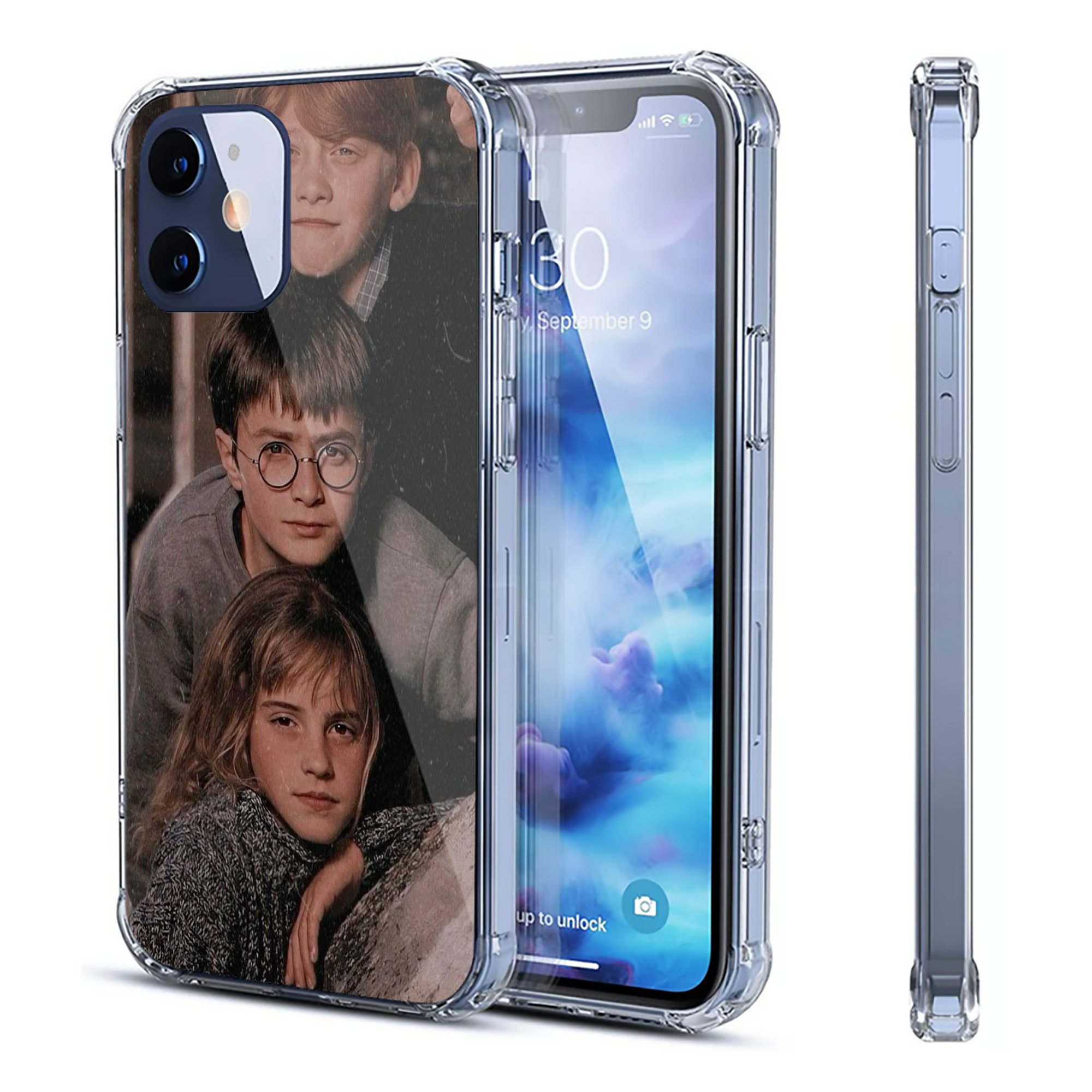 （画像用） Harry Potter ハリー・ポッターシリーズ 【iPhone 12シリーズ対応】透明スマホケース（クリアソフトケース）